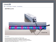 Tablet Screenshot of limeled.de