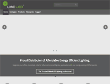 Tablet Screenshot of limeled.com